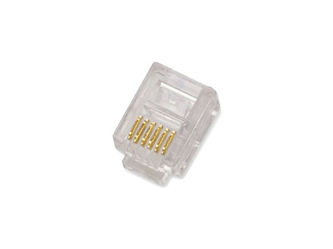 DATACOM Konektor RJ12 UTP lanko 6p6c bal.100ks