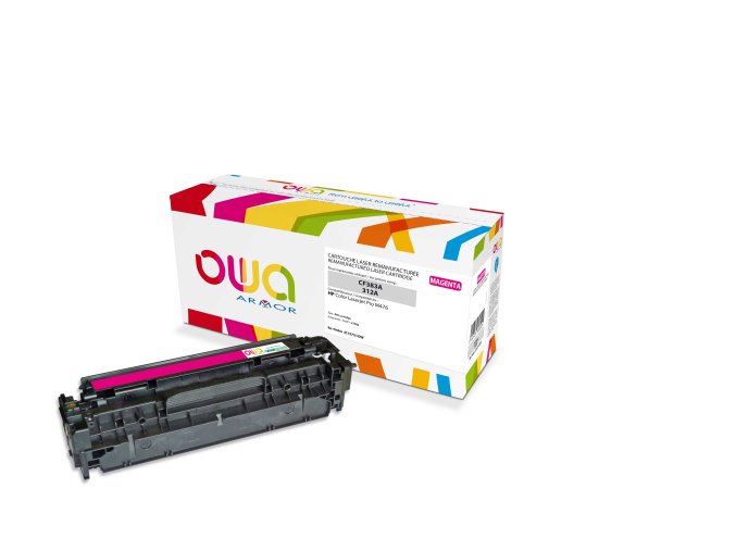 OWA Armor toner kompatibilní s HP CF383A, 2700st, červená/magenta