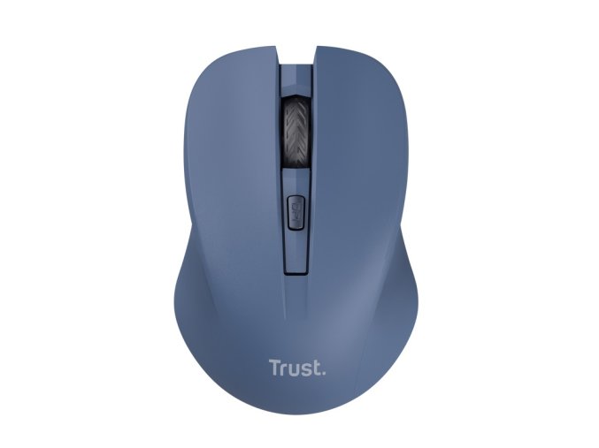 Trust Mydo/Kancelářská/Optická/1 800 DPI/Bezdrátová USB/Modrá