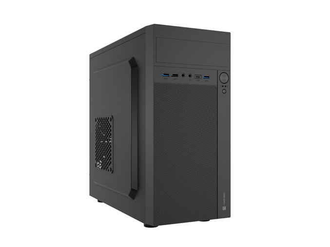 Počítačová skříň Natec HELIX USB-C/Micro ATX/Černá