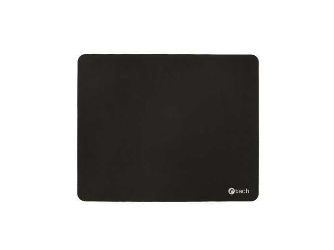 Podložka pod myš C-TECH MP-03BK, textilní, 220x180mm, černá