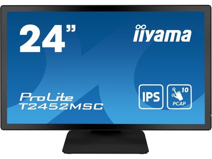 24" LCD iiyama T2452MSC-B1:PCAP,IPS,FHD,HDMI