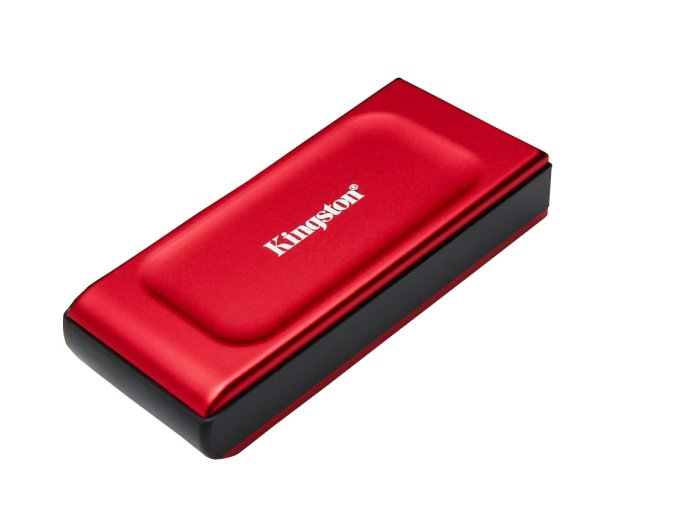 Kingston XS1000/1TB/SSD/Externí/Červená/5R