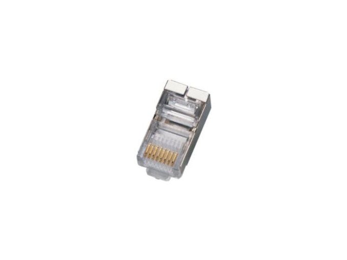 Konektor RJ45 STP Cat5e 8p8c pro licnu (10ks)