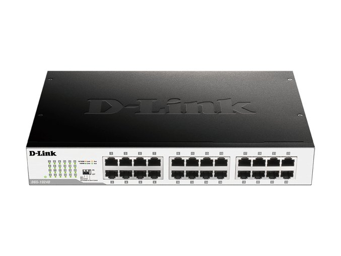 D-Link DGS-1024D 24x10/100/1000 Desktop Switch