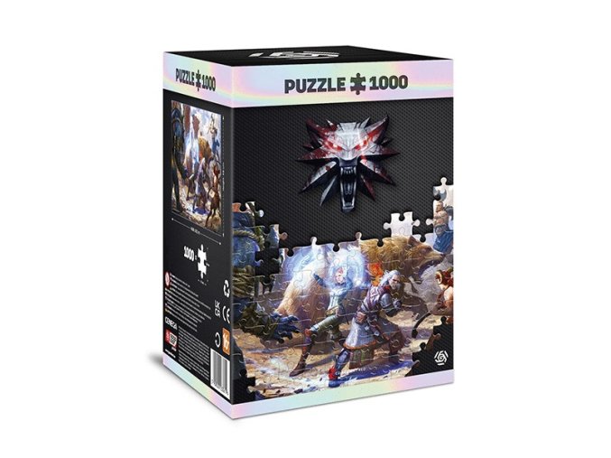 Puzzle The Witcher Geralt and Triss in Battle A s