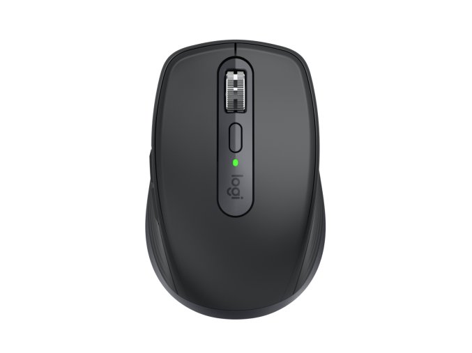 LOGITECH MX Anywhere 3S/Kancelářská/Laserová/Pro praváky/8 000 DPI/USB+BT/Grafitová
