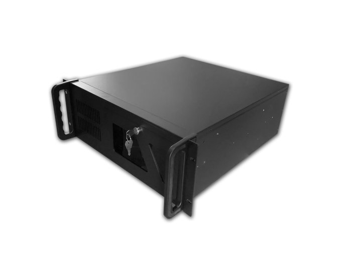 DATACOM 19" Case IPC 4U/485mm Černý bez PSU