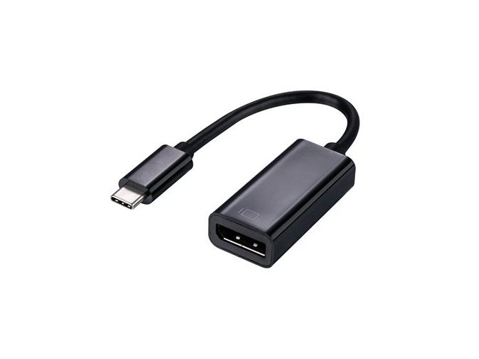 Adaptér C-TECH Type-C na Displayport, M/F, 15cm