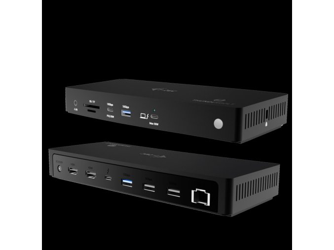 i-tec Thunderbolt4 3x Display Docking Station, Power Delivery 96W