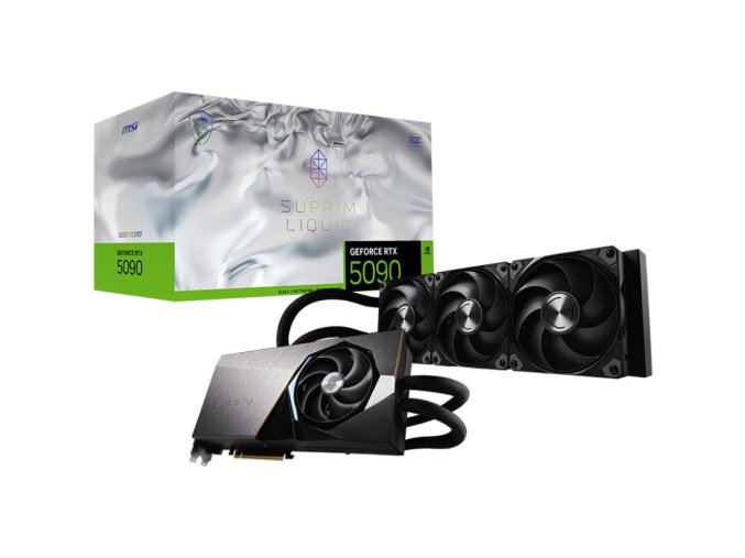 MSI GeForce RTX 5090 SUPRIM LIQUID SOC/32GB/GDDR7