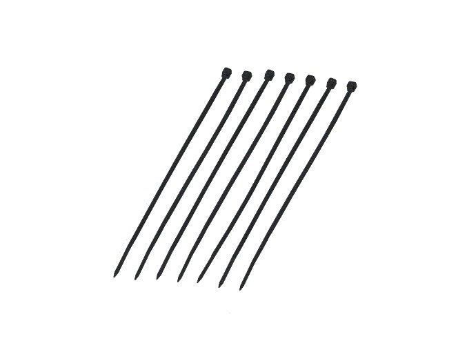 DATACOM Stahovací páska (4.8x300) černá 100ks
