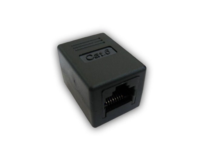 DATACOM Spojka UTP CAT6 2xRJ45 (8p8c) přímá černá