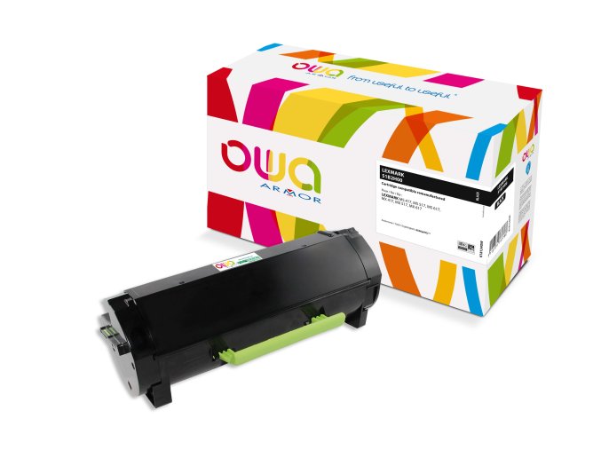 OWA Armor toner kompatibilní s LEXMARK 51B2H00, černá/black