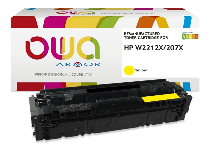 OWA Armor toner kompatibilní s HP W2212X, 2450st, žlutá/yellow