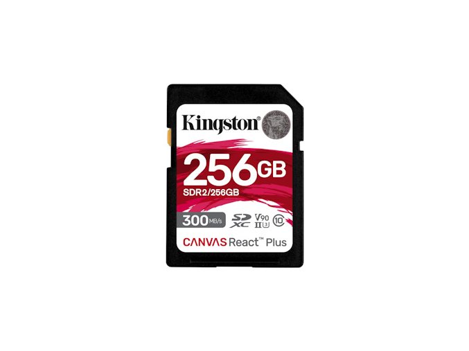 Kingston Canvas React Plus/SDHC/256GB/UHS-II U3 / Class 10