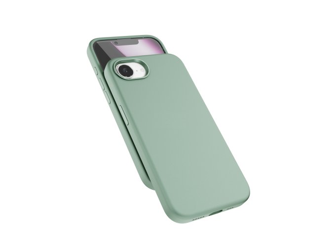 Epico Mag+ Silicone Pro kryt iPhone 16e - zelená