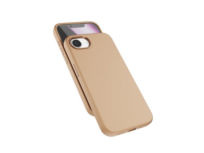 Epico Mag+ Silicone Pro kryt iPhone 16e - titanová