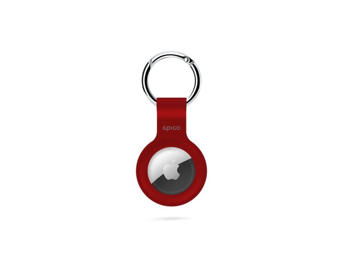 Epico Silicone Case for AirTag - červená