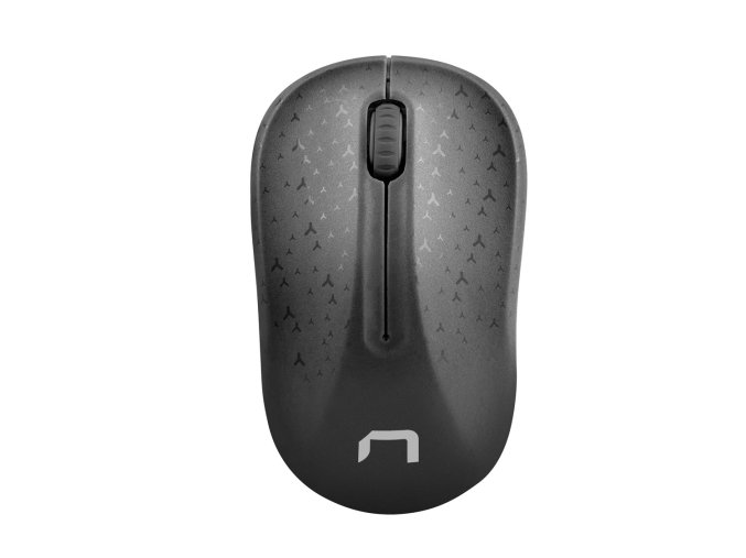 Natec optická myš TOUCAN/1600 DPI/Kancelářská/Optická/1 600 DPI/Bezdrátová USB/Černá