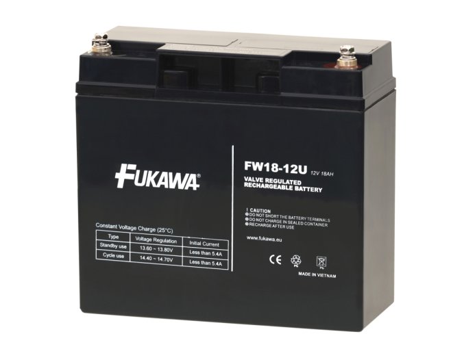 Akumulátor FUKAWA FW 18-12U (12V 18Ah)
