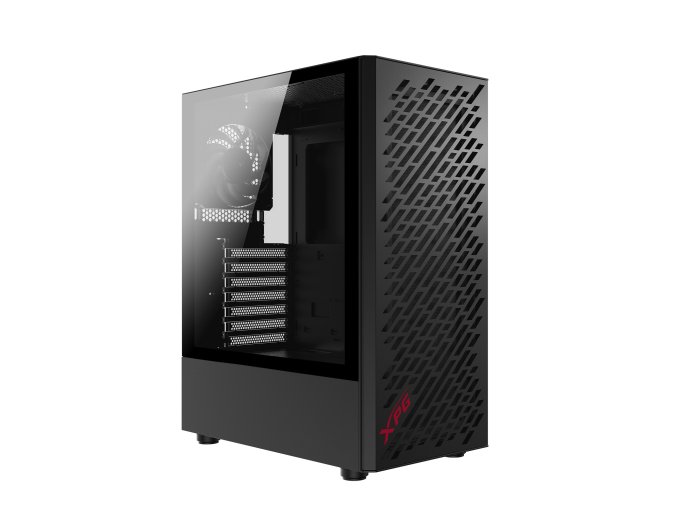 Adata XPG VALOR AIR/Midi Tower/Transpar./Černá
