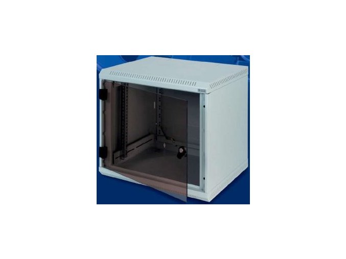 Nástěnný rozvaděč jednodílný 12U (š)600x(h)395