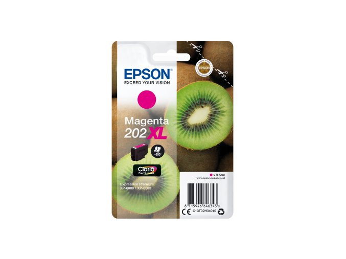 EPSON singlepack,Magenta 202XL,Premium Ink,XL
