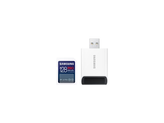 Samsung SDXC PRO ULTIMATE/SDXC/128GB/USB 2.0/Class 10/+ Adaptér