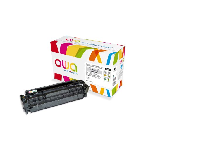 OWA Armor toner kompatibilní s HP CC530A, 3500st, černá/black