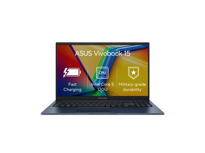 ASUS Vivobook 15/X1504VA/Core 5 Processor 120U/15,6"/FHD/16GB/512GB SSD/Iris Xe/W11H/Blue/2R