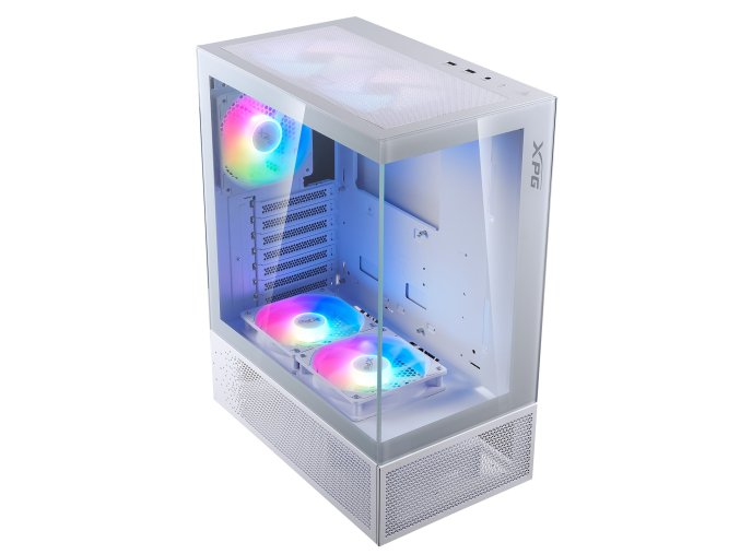Adata XPG INVADER X MINI/Midi Tower/Transpar./Bílá