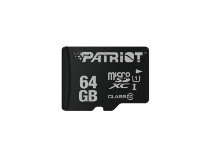 Patriot/micro SDXC/64GB/UHS-I U1 / Class 10