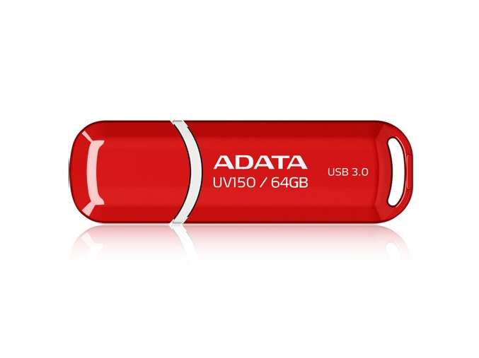 ADATA UV150/64GB/USB 3.2/USB-A/Červená