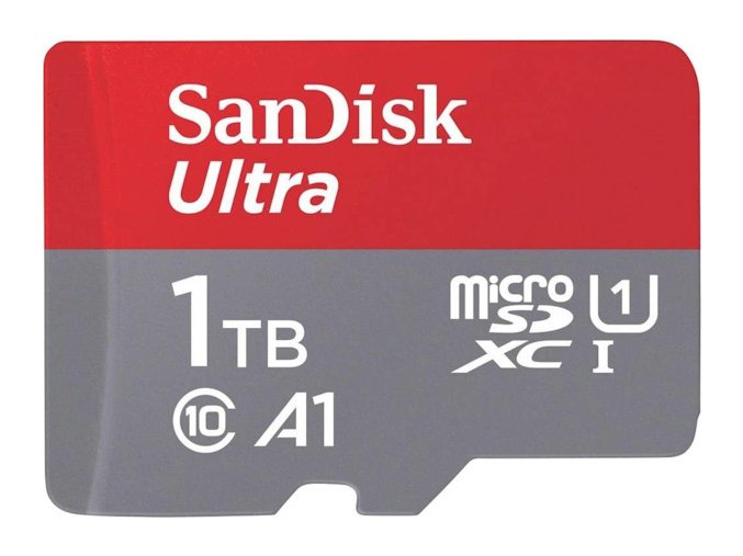 SanDisk Ultra/micro SDXC/1TB/UHS-I U1 / Class 10/+ Adaptér