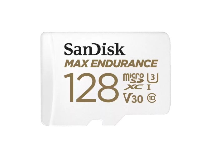 SanDisk MAX ENDURANCE microSDHC 128GB + adaptér
