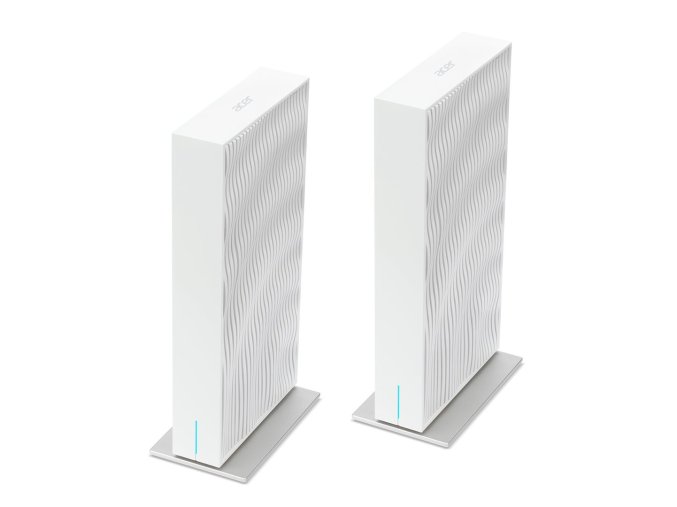 acer wave7 wifi 7 mesh router t7c light on white 0 s