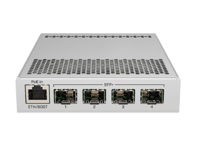 MikroTik Cloud Router Switch CRS305-1G-4S+IN, Dual Boot (SwitchOS, RouterOS)