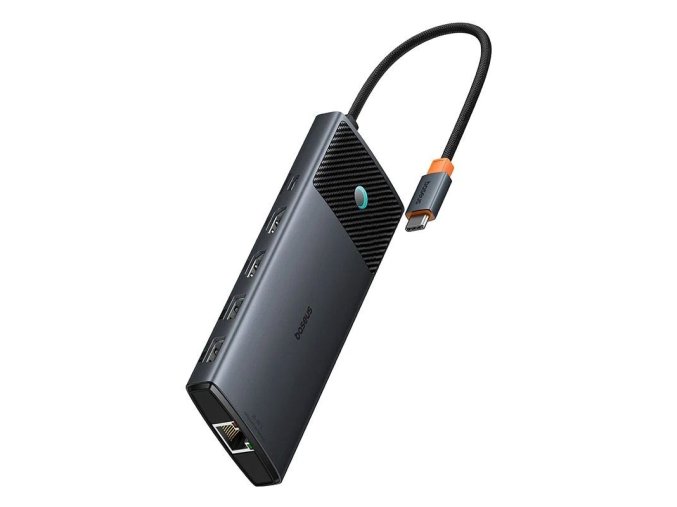 baseus metal gleam ii series 10v1 usb c hub dokova s