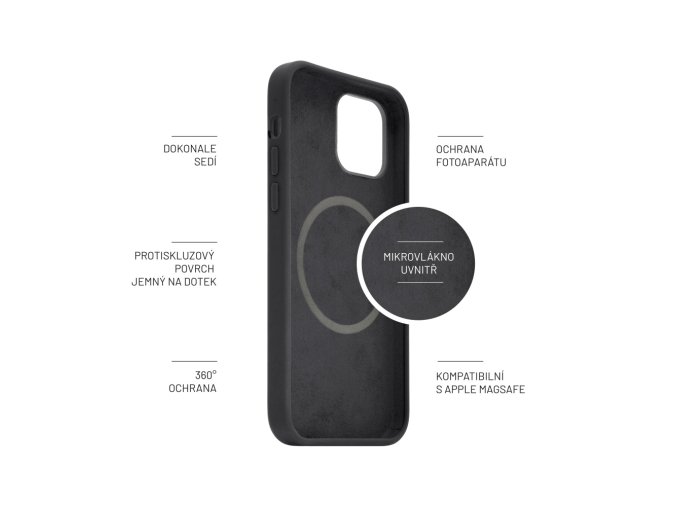 FIXED MagFlow Apple iPhone 14+, černý