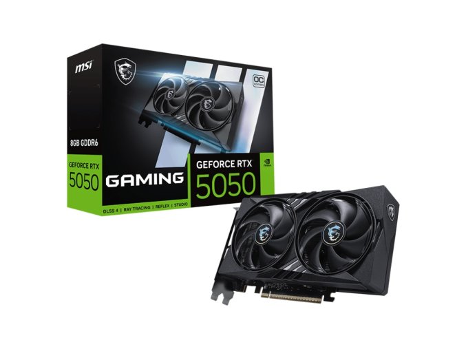 MSI RTX5050 8G GAMING OC a s