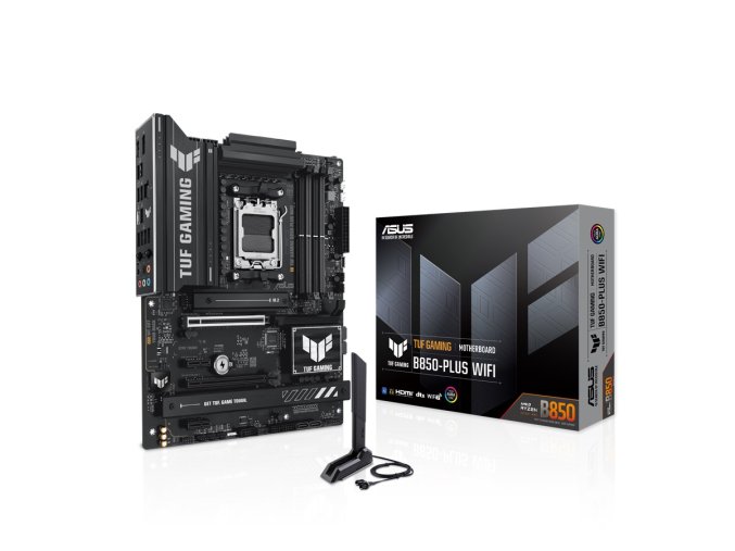 01 ATX TUF GAMING B850 PLUS WIFI with box s