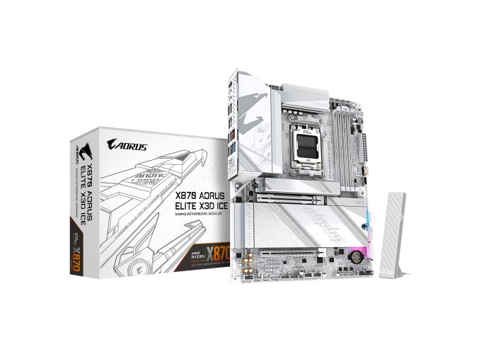 X870 AORUS ELITE X3D ICE 1