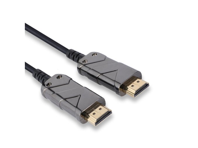 PremiumCord Ultra High Speed HDMI 2.1 optický fiber kabel 8K@60Hz,zlacené 25m