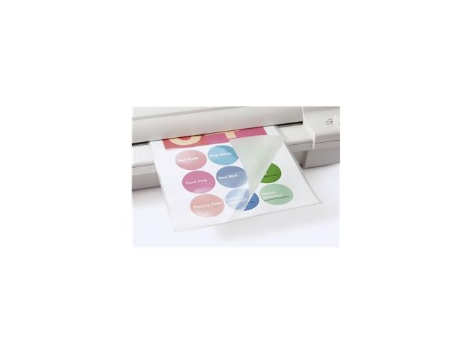 Laminovaci folie vzorek s