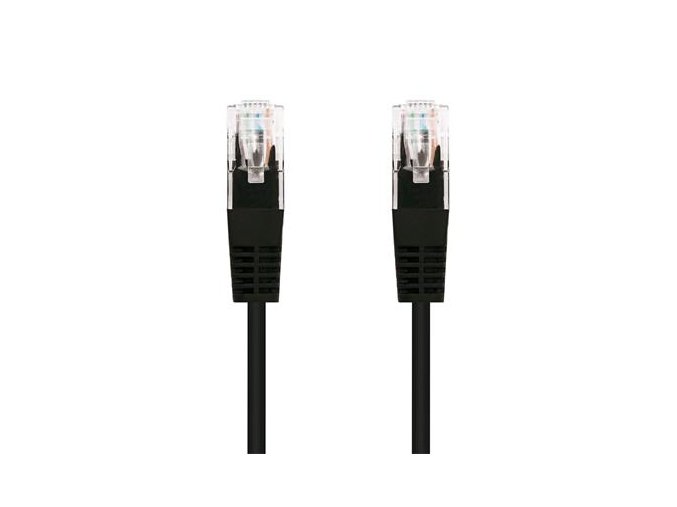 kabel c tech patchcord cat5e utp cerny 0 25m i3799 s