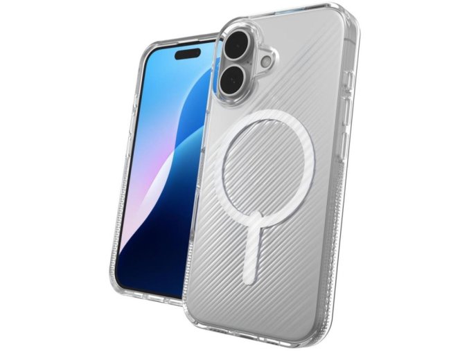 zagg cases luxe snap apple iphone 16 pruhledny 702 s