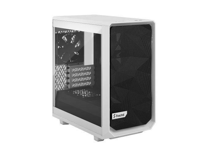 Meshify 2 Mini White TGC 10 Left Front Above s