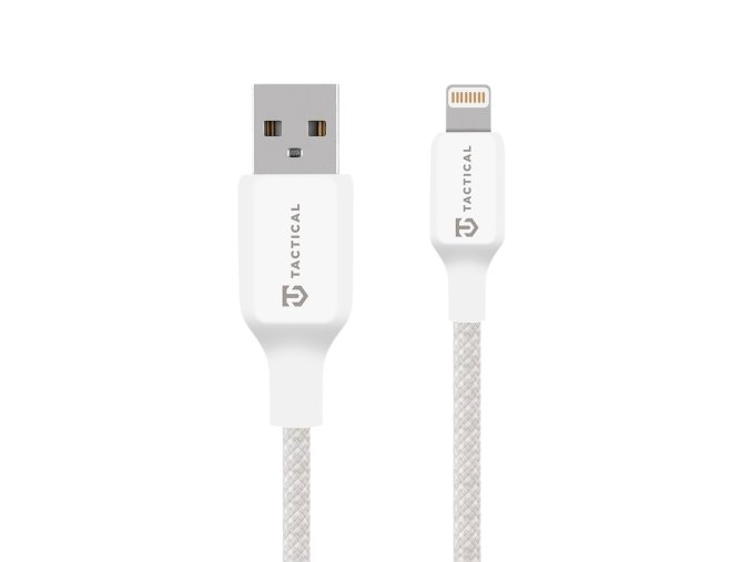 Tactical Stitch Thread Cable USB-A/Lightning 1m White