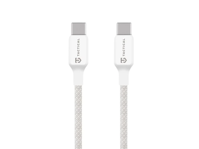 Tactical Stitch Thread Cable USB-C/USB-C 1m White